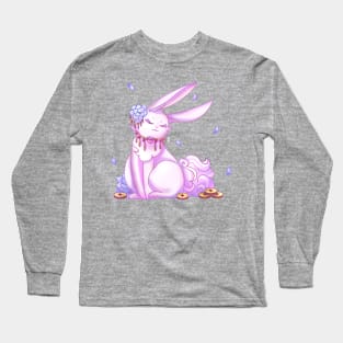 Elegant Bunny Long Sleeve T-Shirt